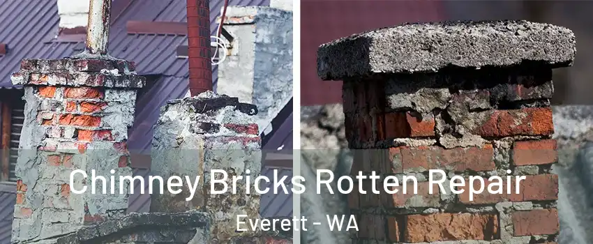 Chimney Bricks Rotten Repair Everett - WA