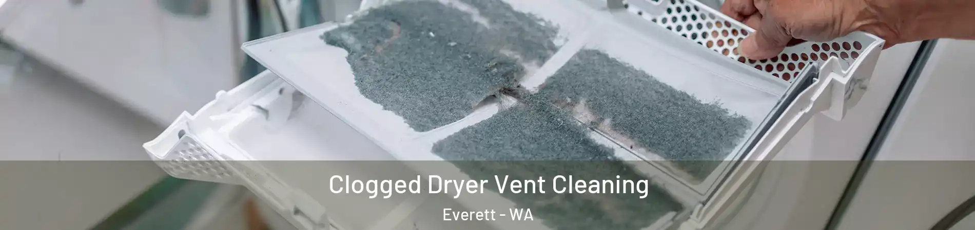 Clogged Dryer Vent Cleaning Everett - WA