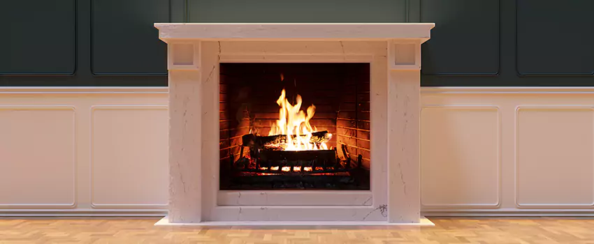 Open Flame Wood-Burning Fireplace Installation Services in Everett, Washington