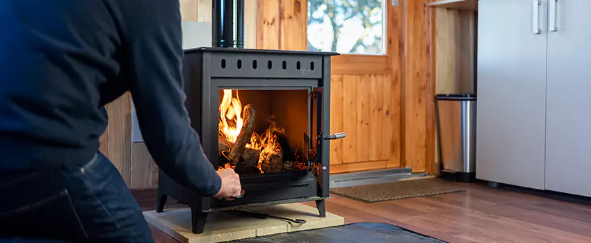 Open Hearth Wood Fireplace Installation in Everett, WA