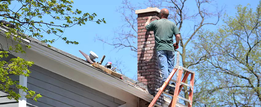 Vinyl and PVC Chimney Flashing Installation in Everett, WA